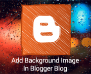 How to Add a Background Image in Blogger Blog