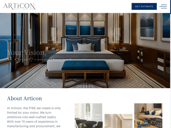 articonhotel.com