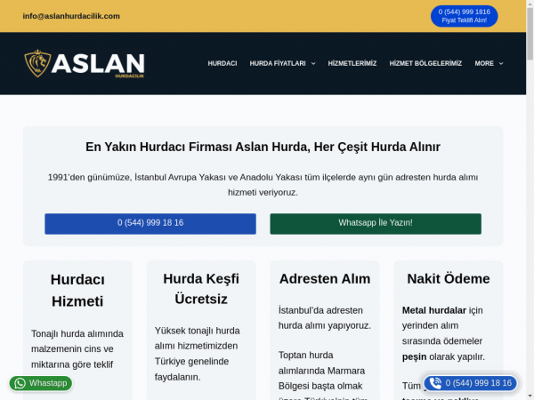 aslanhurdacilik.com
