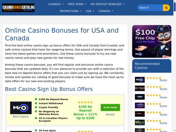 casinobonuscatalog.com