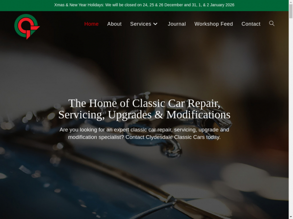 clydesdaleclassiccars.co.uk