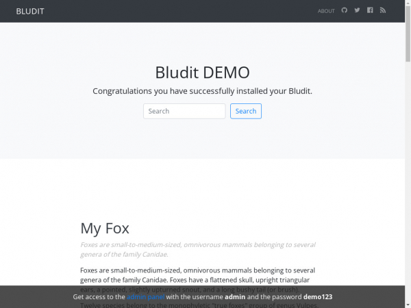 demo.bludit.com