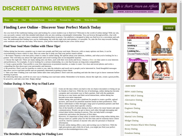 discreetdatingreviews.com