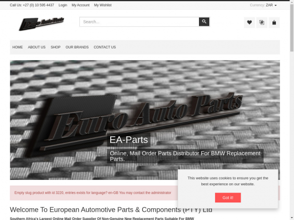 euroautoparts.co.za