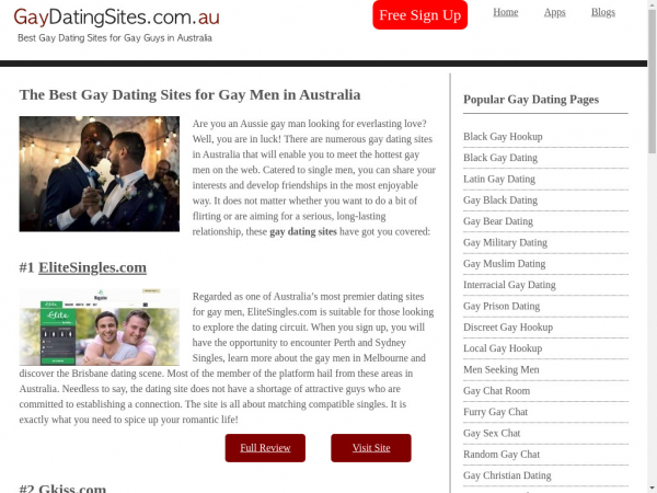 gaydatingsites.com.au