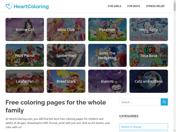 heartcoloring.com
