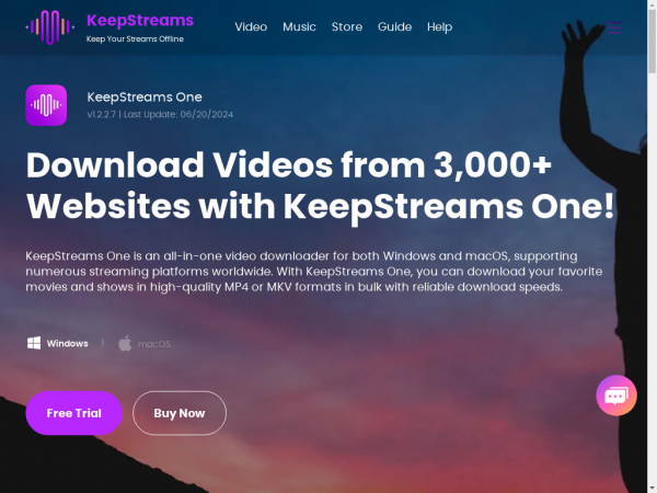 keepstreams.com