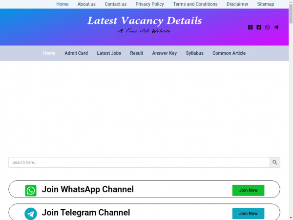 latestvacancydetails.com