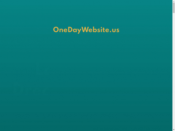 onedaywebsite.us
