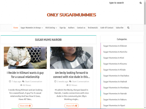 onlysugarmummies.com