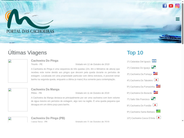 portaldascachoeiras.com