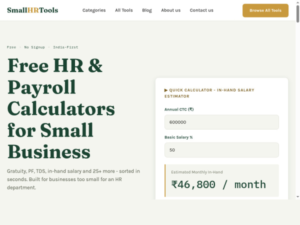 smallhrtools.com