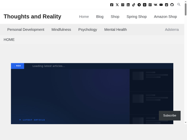 thoughtsandreality.com