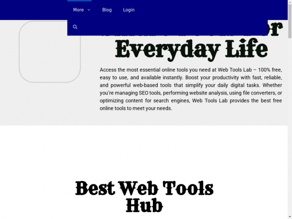 webtoolslab.org