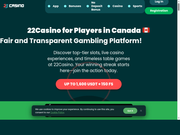 22casino.ca