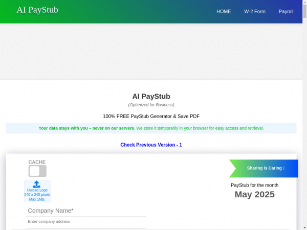 aipaystub.com