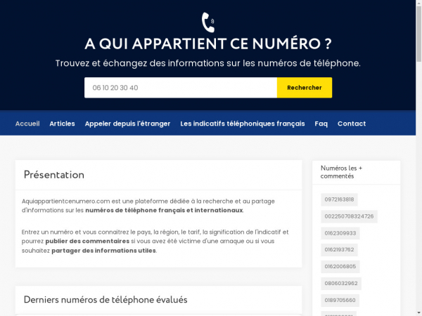 aquiappartientcenumero.com