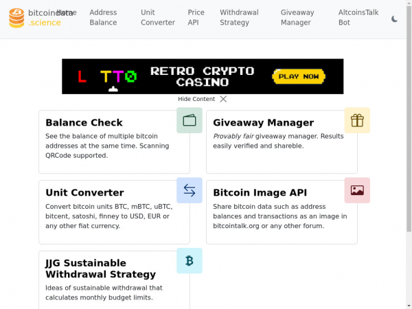 bitcoindata.science