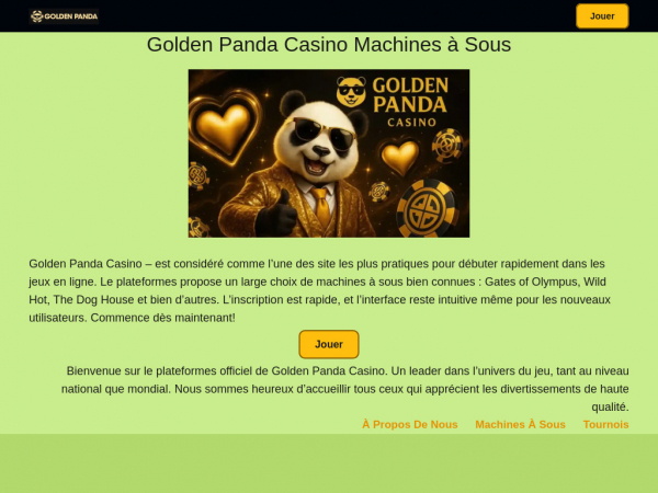 casino-panda-golden.com