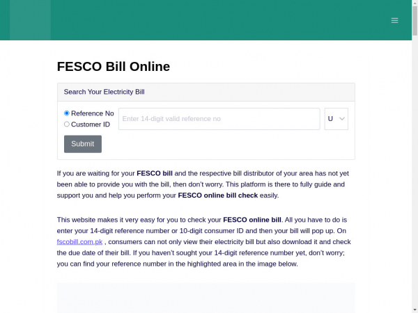 fscobill.com.pk