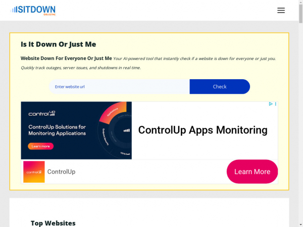 isitdownorjustme.net