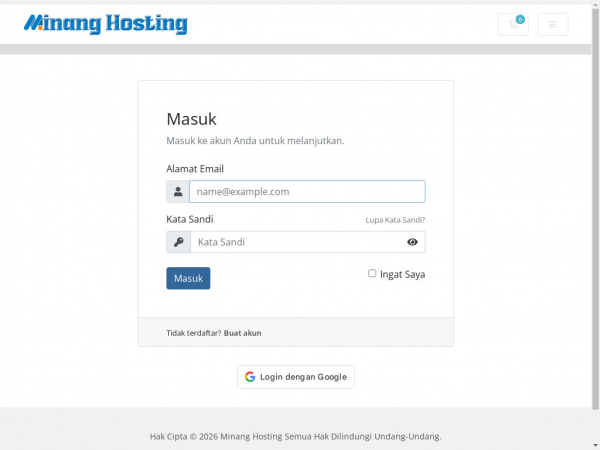 my.minanghosting.com