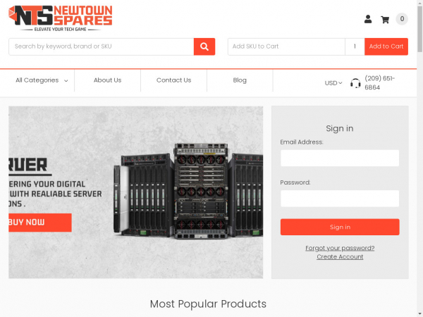 newtownspares.com
