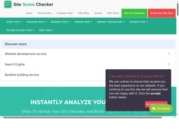 sitescorechecker.com