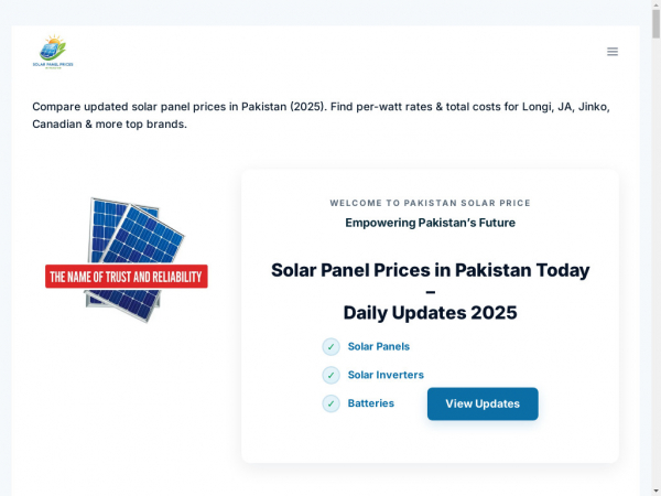 solarpanelpricesinpakistan.com.pk