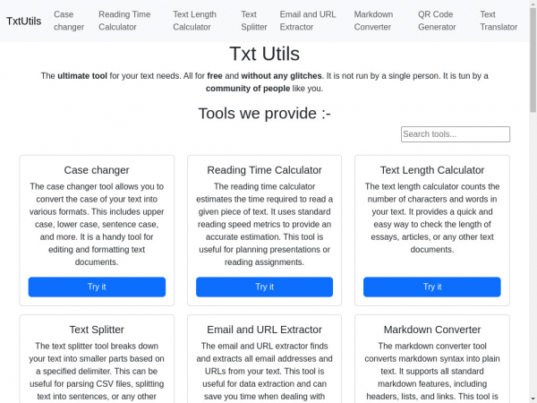 txtutils.net