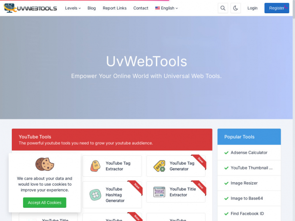uvwebtools.com