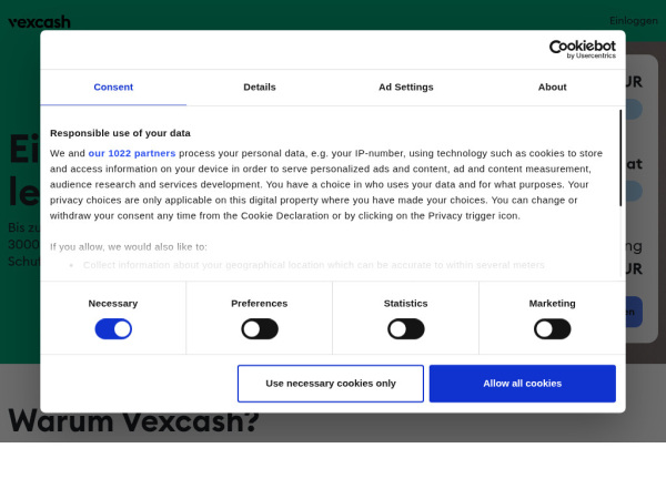 vexcash.com