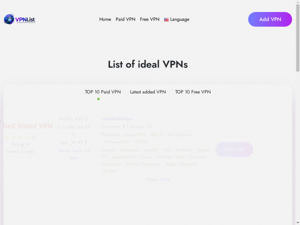 vpnlist.org