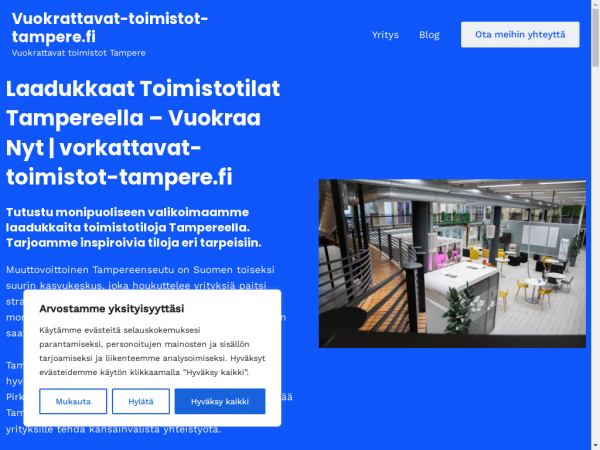 vuokrattavat-toimistot-tampere.fi