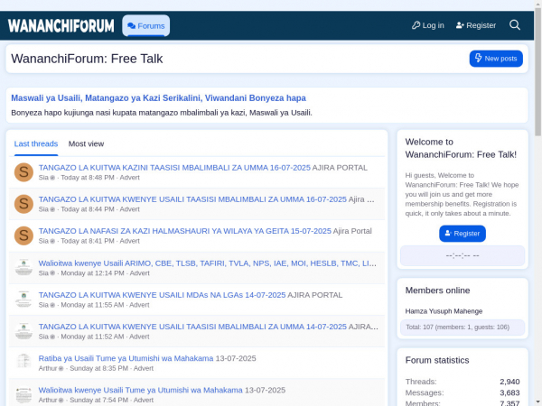 wananchiforum.com